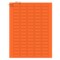 Nevs Cryo Label Laser Sheets  33x13mm for 1.5-2ml Tubes Orange LCL-12114-O - alternate 2